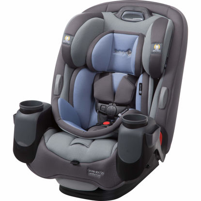 Picture of Safety 1st Grow and Go Comfort Cool All-in-One Convertible Car Seat, Rear-Facing 5-50 lbs, Forward-Facing 22-65 lbs, and Belt-Positioning Booster 40-100 lbs, Tide Pool