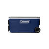 Picture of Coleman 316 Series Insulated Portable Cooler with Heavy Duty Wheels, Leak-Proof Wheeled Cooler, 100+ Can Capacity, Ideal for Tailgating, Camping, Beach, Sports and More