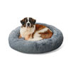 Picture of Best Friends by Sheri The Original Calming Donut Cat and Dog Bed in Shag Fur Gray, Extra Large 45"