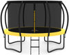 Picture of JUMPZYLLA Trampoline 8FT 10FT 12FT 14FT Trampoline with Enclosure - Recreational Trampolines with Ladder and Galvanized Anti-Rust Coating, ASTM Approval- Outdoor Trampoline for Kids