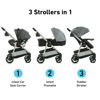 Picture of Graco Modes Pramette Travel System | Stroller & Car Seat Combo | 3-in-1 Stroller Modes | Includes Graco SnugRide 35 Infant Car Seat | Ellington