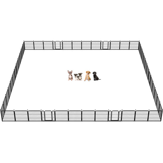 Picture of FXW Rollick Dog Playpen for Yard, RV Camping│Patented, 24 inch 48 Panels