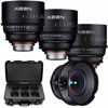 Picture of Rokinon's Xeen Cine Lens Bundle Including Xeen 16mm T2.6 Cine Lens, Xeen 35mm, 50mm, 85mm T1.5 Professional Cine Lenses for Canon Mount Cameras by Rokinon