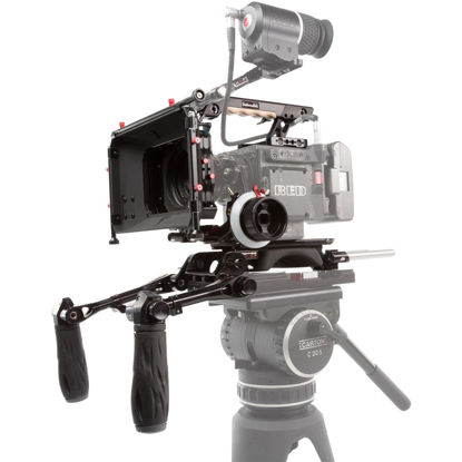 Picture of Shape Complete Rig System for RED Weapon, Epic-Weapon, Scarlet-Weapon and RED Raven Cameras, Includes Top Plate with Handle and EVF Mount, VCT Baseplate, Follow Focus Pro, Matte Box 4x5.6