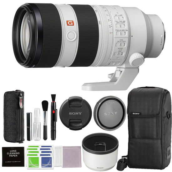 Picture of Sony FE 70-200mm F2.8 GM OSS II (SEL70200GM2) Full-Frame Telephoto Zoom G Master Lens Bundle with Advanced Accessories | 70-200mm Sony Lens