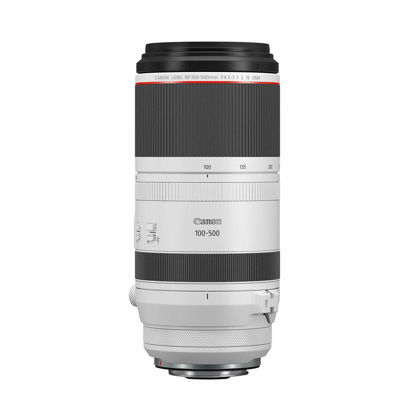 Picture of Canon RF100-500mm F4.5-7.1 L is USM Lens, Super-Telephoto Zoom Lens, Compatible with EOS R Series Mirrorless Cameras, White