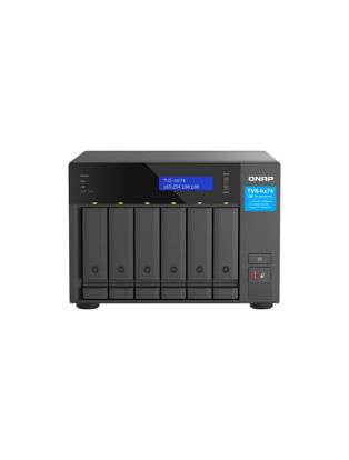 Picture of QNAP TVS-h674-i5-32G-US 6 Bay High-Speed Desktop NAS with 12th Gen Intel Core CPU, up to 64GB DDR4 RAM, 2.5 GbE Networking and PCIe Gen 4 expandability (Diskless)