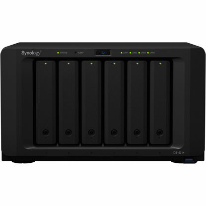 Picture of Synology DiskStation DS1621+ NAS Server for Business with Ryzen CPU, 16GB Memory, 12TB HDD, DSM Operating System, iSCSI Target Ready