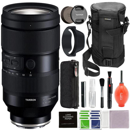 Picture of Tamron 35-150MM F/2-2.8 Di iii Vxd Lens for Sony E with Advanced Accessory and Travel Bundle