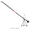 Picture of Proaim Wave-5P 24ft Crane Jib with Heavy-Duty Tripod Stand & Floor Dolly | for Video Film & Broadcasting Cameras | Offers Load Capacity up to 15kg/33lb (P-W5P24-BASE)