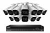 Picture of Lorex Technology NC4K3F-1612WB 16 Channel 3TB 4K Ultra HD Nocturnal NVR System with Twelve Smart IP Security Bullet Cameras wReal-Time 30FPS and Listen-in Audio, 150ft Night Vision, Color Vision