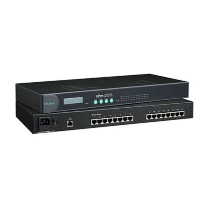 Picture of NPort 5630-16, Device Server, 16 Serial Port RS-422/485, 10/100 Ethernet, RJ-45, 15KV ESD, 110V, 0-60°C