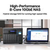 Picture of QNAP TS-855X-8G-US 8 Bay High-Performance 8-core 10GbE NAS for deploying Hybrid-Infrastructure Storage and high-Speed virtualization Applications (Diskless)