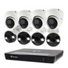 Picture of Swann Home Security Camera System with 2TB HDD,16 Channel 8 Cam, POE Cat5e NVR 4K HD Video, Indoor or Outdoor Wired Surveillance CCTV, Color Night Vision, Heat Motion Detection, Dome Cams, 1686804FB4D