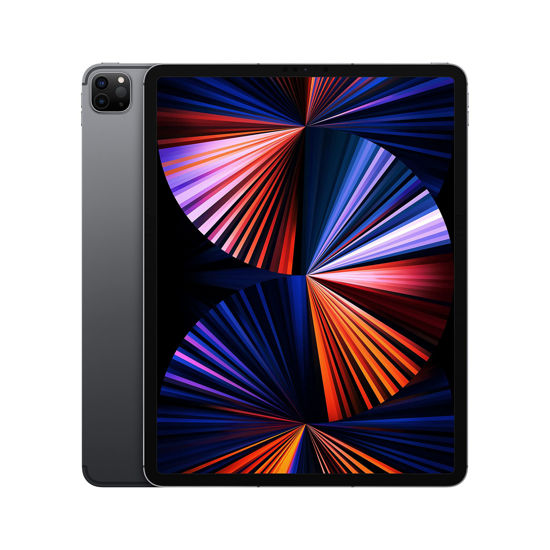 Picture of 2021 Apple iPad Pro 5th Gen (12.9 inch, Wi+Fi + Cellular, 2TB) Space Gray (Renewed)