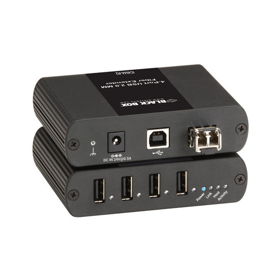 Picture of Black Box Network Services USB 2.0 Extender 4 Port Mm