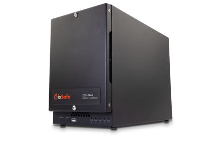 Picture of ioSafe 220+ Two-Bay NAS Fireproof/Waterproof (Diskless 6GB RAM)