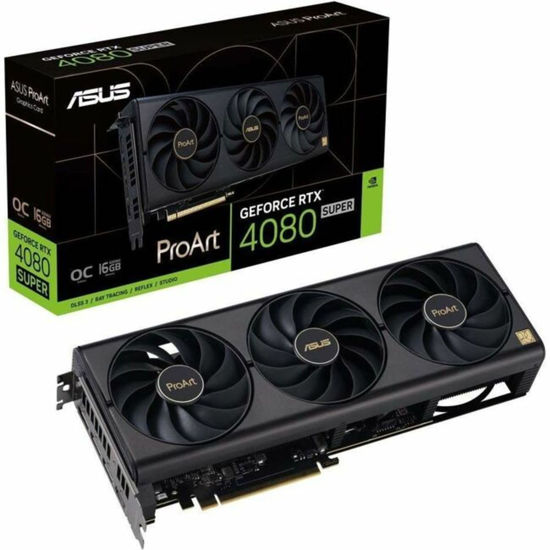 Picture of ASUS ProArt GeForce RTX™ 4080 Super OC Edition Graphics Card (PCIe 4.0, 16GB GDDR6X, DLSS 3, HDMI 2.1a, DisplayPort 1.4a)