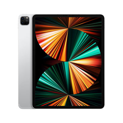 Picture of 2021 Apple 12.9-inch iPad Pro (Wi‑Fi + Cellular, 2TB) - Silver (Renewed)