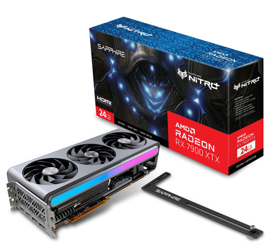 Picture of Sapphire 11322-01-40G Nitro+ AMD Radeon RX 7900 XTX Vapor-X Gaming Graphics Card with 24GB GDDR6, AMD RDNA 3