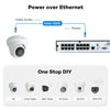 Picture of ONWOTE PoE Security Camera System 4K, 16 Channel Commercial NVR 4TB HDD, 8X Outdoor 8MP PoE IP Cameras Wired, 128° Wide View, AI Detection, 24/7 Video Audio Recording Surveillance for Home Businesses