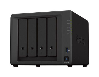 Picture of Synology DiskStation DS923+ 4-Bay NAS Enclosure Server | AMD Ryzen R1600 Dual-Core up to 3.1 GHz | 32GB DDR4 RAM | NO HDD Installed | 1024 GB M.2 NVMe SSD