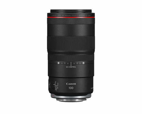 Picture of Canon RF100mm F2.8 L Macro is USM Lens, Medium Telephoto Lens, Macro Lens, Compatible with EOS R Series Mirrorless Cameras, Black