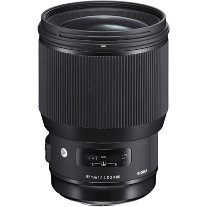 Picture of Sigma 85mm f/1.4 DG HSM Art Lens for Nikon F (321955)