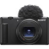 Picture of Sony ZV-1 II Digital Camera | Black Bundled with Sony Vlogger Accessory Kit + NP-BX1 Battery + Battery Charger + Microfiber Cleaning Cloth + Camera Cleaning Kit (6 Items)