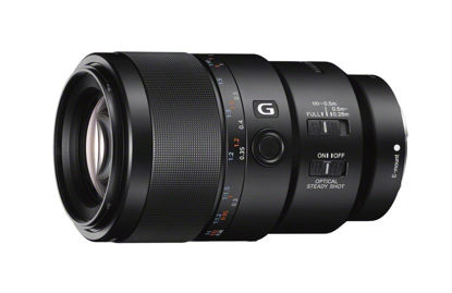 Picture of Sony SEL90M28G FE 90mm f/2.8-22 Macro G OSS Standard-Prime Lens for Mirrorless Cameras,Black