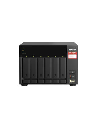 Picture of QNAP TS-673A-8G 6 Bay High-Performance NAS with 2 x 2.5GbE Ports and Two PCIe Gen3 Slots