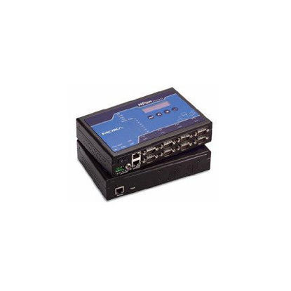 Picture of MOXA NPort 5610-8-DT-J Without Power Adapter 8 Port Desktop Device Server, RS-232, RJ-45 8pin, 12-48VDC,