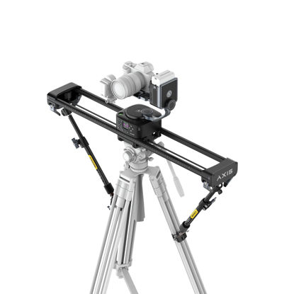 Picture of ZEAPON AXIS 80 Pro AXIS Multi-axis Motorized Camera Slider, 31''/ 80cm Professional DSLR Dolly Carbon Fiber Electric Track, Pan Heads for 360° Panoramic Time-Lapse Follow Focus Photography