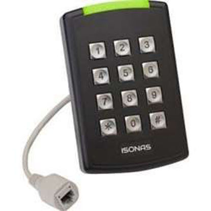 Picture of Isonas RC-04-PRX-WK Wall Mount Keypad Reader Ctlr Accs 13.56m 125khz Ble Backlit