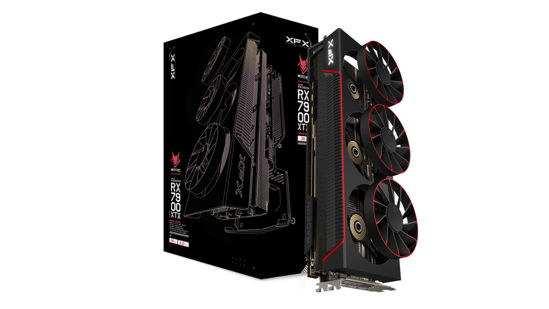 Picture of XFX Mercury AMD Radeon RX 7900 XTX Magnetic Air Gaming Graphics Card with 24GB GDDR6, RDNA3 RX-79XMAIRB9