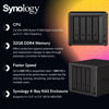 Picture of Synology DiskStation DS923+ 4-Bay NAS Enclosure Server, Network Attached Storage, Data Management Solution, AMD Ryzen R1600 Dual-Core up to 3.1 GHz,(32GB DDR4 RAM | NO HDD, SSD)