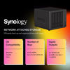 Picture of Synology DiskStation DS923+ 4-Bay NAS Enclosure Server, Network Attached Storage, Data Management Solution, AMD Ryzen R1600 Dual-Core up to 3.1 GHz,(32GB DDR4 RAM | NO HDD, SSD)