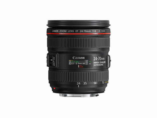 Picture of Canon EF 24-70mm f/4.0L is USM Standard Zoom Lens - 6313B002