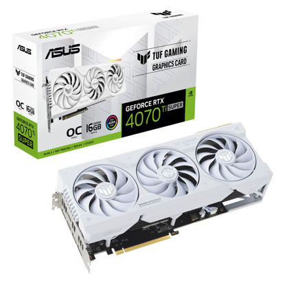 Picture of ASUS TUF Gaming NVIDIA GeForce RTX™ 4070 Ti Super White OC Edition Gaming Graphics Card (PCIe 4.0, 16GB GDDR6X, HDMI 2.1a, DisplayPort 1.4a)