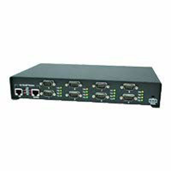 Picture of COMTROL 99465-7 Comtrol DeviceMaster 8-Port Serial Hub, 8-Port Ethernet Device Server, RS-232 Software Selectable interfaces, Two-Port 10/100 Ethernet