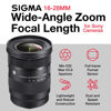 Picture of SIGMA 16-28mm 2.8 DG DN Sony Sigma E Mount Lens Professional Bundle with 2X 64 GB SD Card Memory Cards, Front Lens Cap, Rear Lens Cap, Lens Hood and Lens Cloth - Wide-Angle Zoom for Expansive Scenes