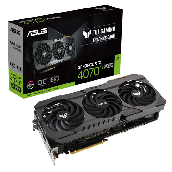 Picture of ASUS TUF Gaming GeForce RTX™ 4070 Ti Super OG OC Edition Gaming Graphics Card (PCIe 4.0, 16GB GDDR6X, DLSS 3, HDMI 2.1a, DisplayPort 1.4a)