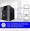 Picture of BUFFALO TeraStation 3420DN 4-Bay SMB 4TB (2x2TB) Desktop NAS w/Hard Drives Included Network Attached Storage