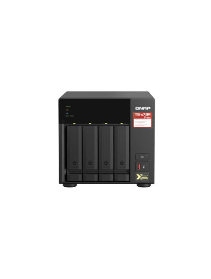 Picture of QNAP TS-473A-8G SAN/NAS Storage System, Black