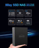 Picture of TERRAMASTER F8 SSD Plus NAS - 8Bay All SSD NAS Storage Core i3 8-Core 8-Thread CPU, 16GB DDR5 RAM, 10GbE Port, Palm-Sized Network Attached Storage Peak Performance for Business (Diskless)