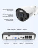 Picture of Swann 4K Master Security Camera System, 8pcs PoE Bullet Cameras, 8CH Cat5e Wired NVR System with 2TB HDD, Sensor Spotlights, Color Night Vision, 24/7 Home Surveillance, True Detect, Indoor/Outdoor