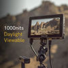 Picture of SMALLHD Indie 5 Camera Monitor with Daylight-Viewable 5-Inch Touchscreen Display, 1000nits Brightness, 3G-SDI and HDMI, PageOS 5 Software, Lightweight