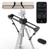 Picture of Zeapon AXIS 80 (2-axis) Multi-axis Motorized Camera Slider, 31''/80cm DSLR Dolly Carbon Fiber Electric Track, LCD Screen APP Control, Pan Head for 360° Panoramic Time-Lapse Follow Focus