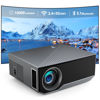 Picture of Wielio Projector with WiFi and Bluetooth,16000Lumens Portable Projectors, Outdoor Projector Support Native 1080P Movie Projector for Home Theater, Compatible with iOS & Android Phone