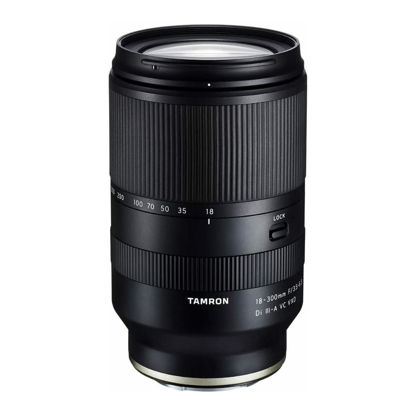 Picture of Tamron 18-300mm F/3.5-6.3 Di III-A VC VXD Lens for Sony E APS-C Mirrorless Cameras (Black)